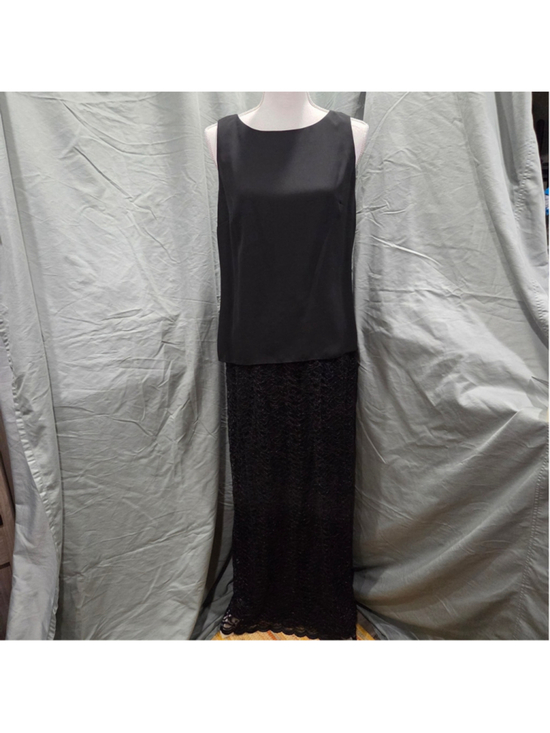 Alex Evenings Dresses & Skirts - Alex Evenings Black Maxi Formal Evening Dress Alternative Goth Size 10